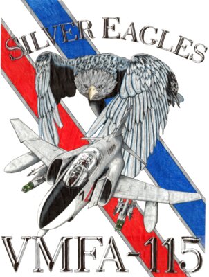 VMFA-115 Silver Eagles F-4
