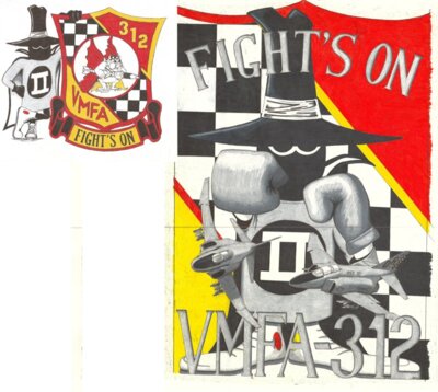 VMFA312 F4